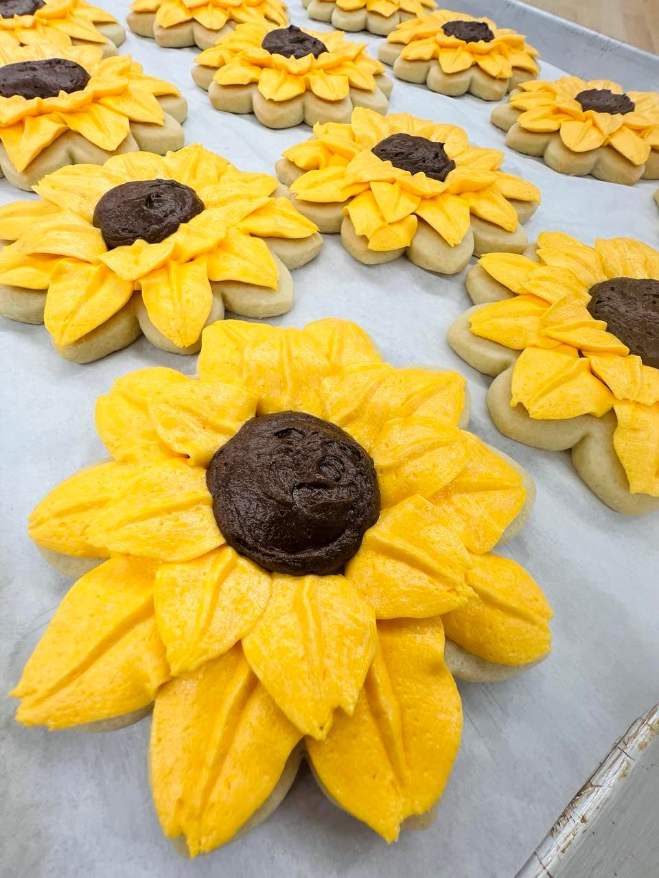 Sunflower Sugar Cookie Sugar Daddy Bakery